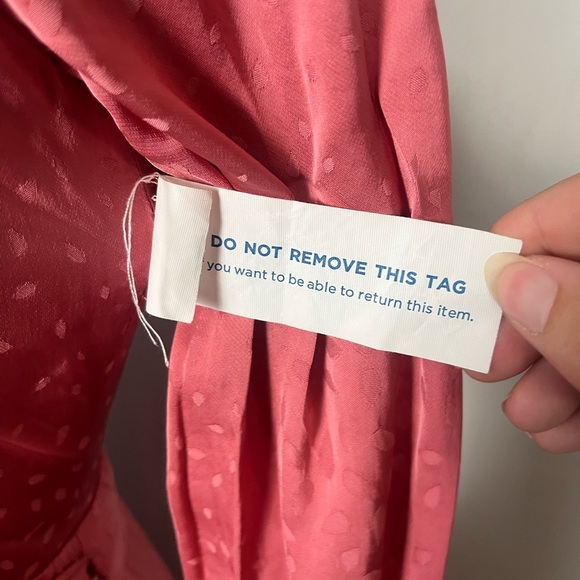 Fame and Partners Women's The Maude Wrap Dress - Lily Pink size 6 new - Picture 6 of 12